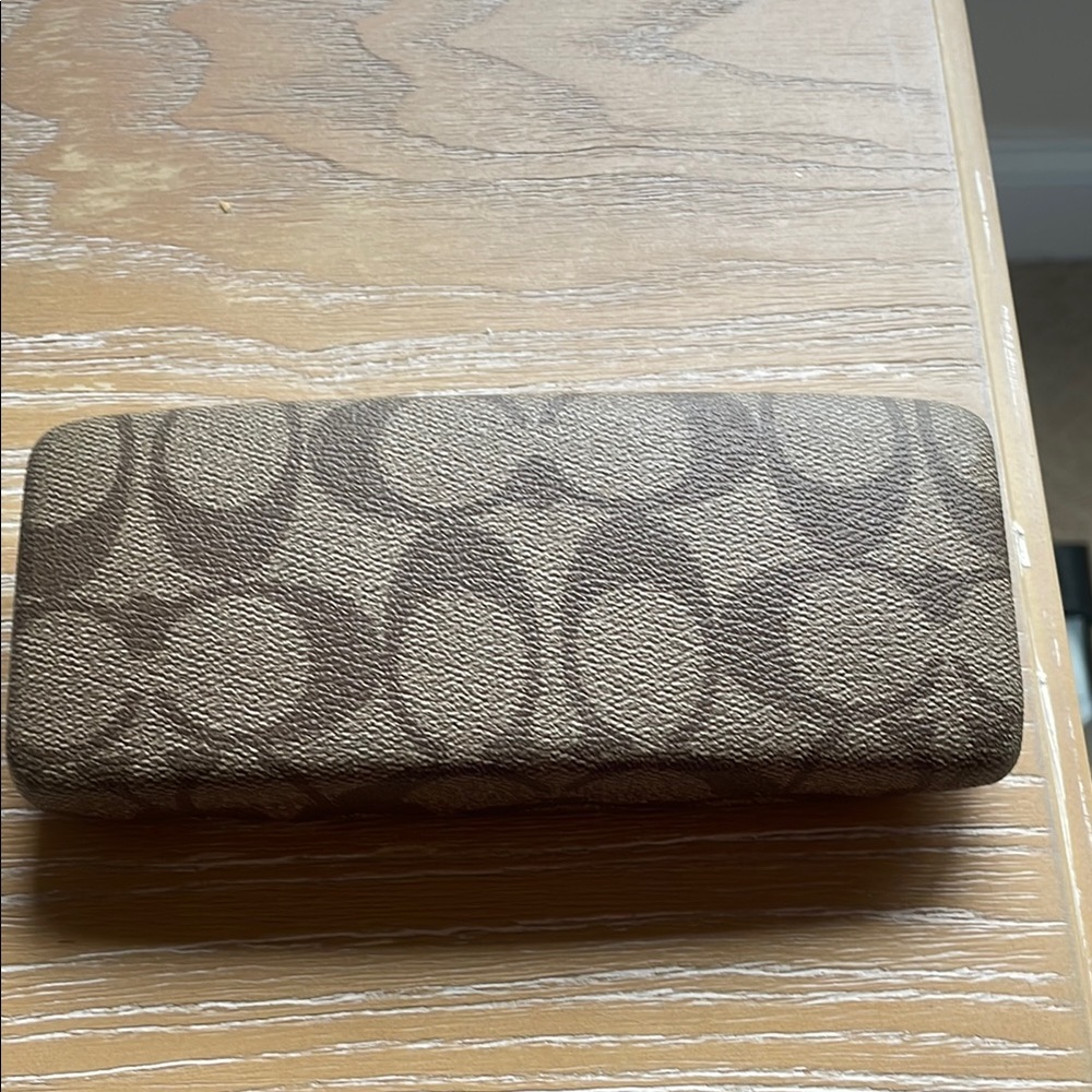 Coach Brown Glasses with Signature Style